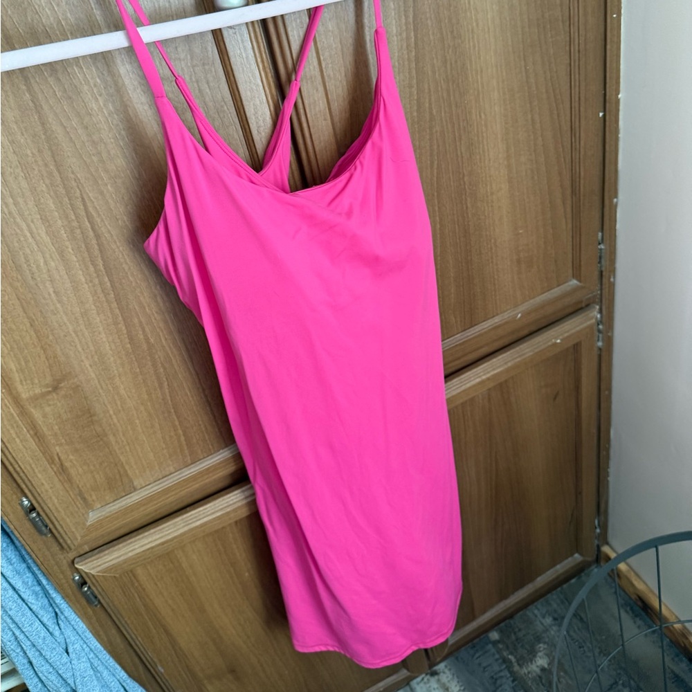 HALARA Bright Pink Mini Dress